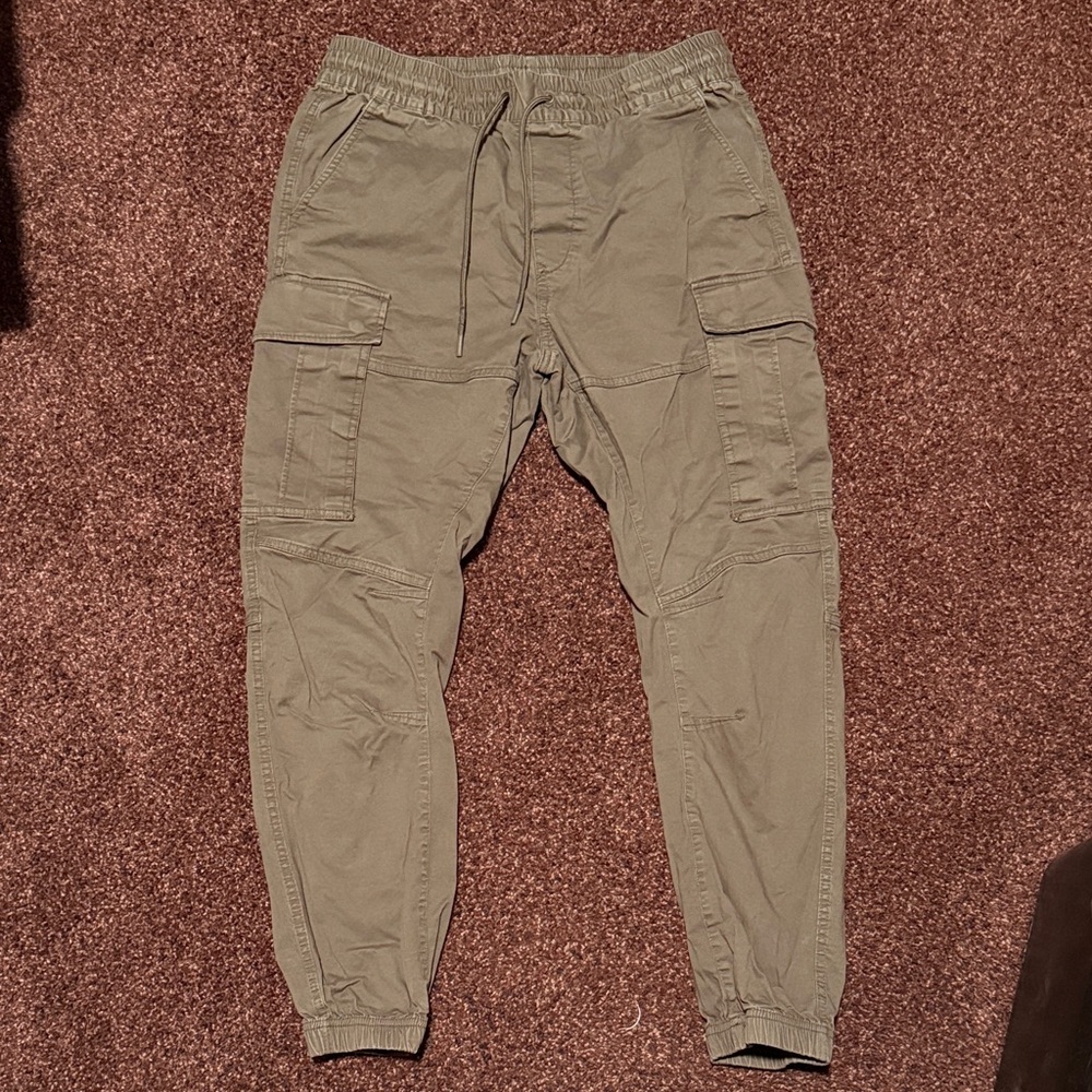 H&M Men's Olive Cargo Pants